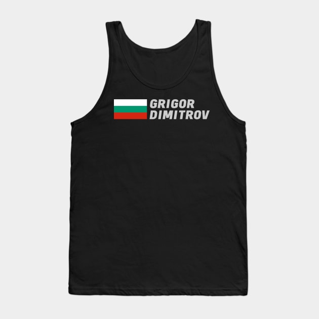 Grigor Dimitrov Tank Top by mapreduce